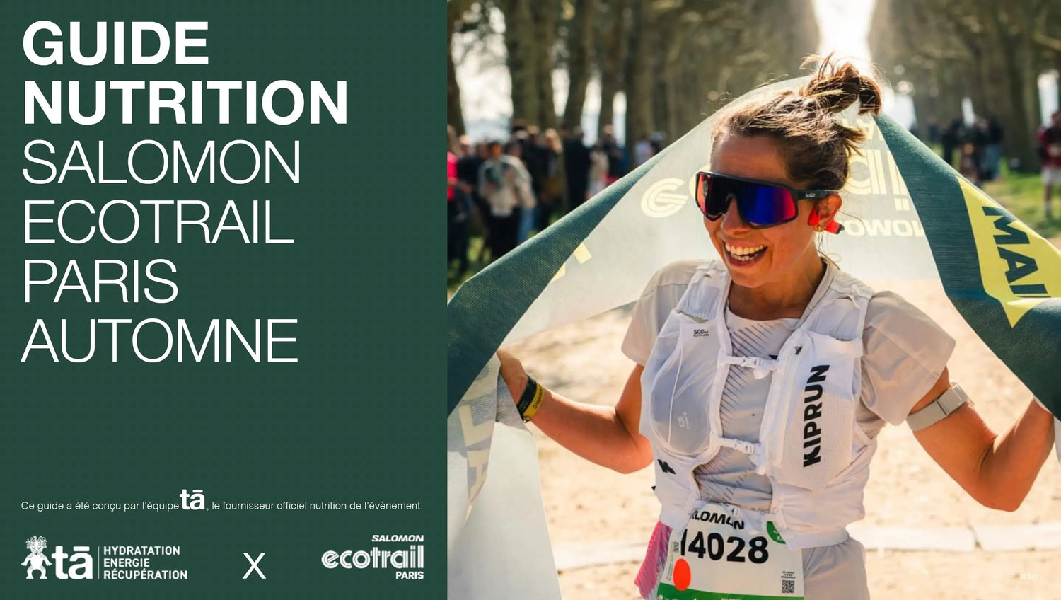Guide Nutrition Salomon Ecotrail Paris Automne Tā Energy