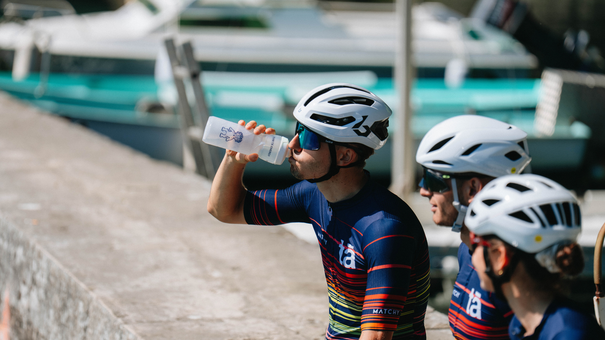 Cycliste boisson Ta Energy