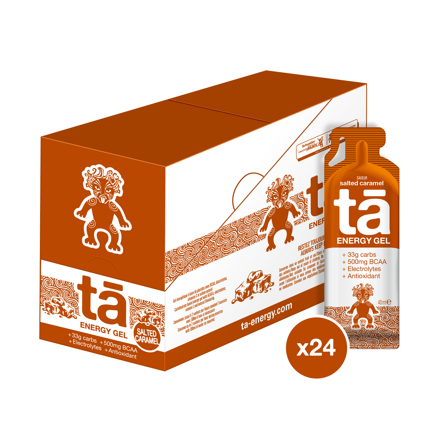 ÉNERGIE GELS salted caramel Tā Energy
