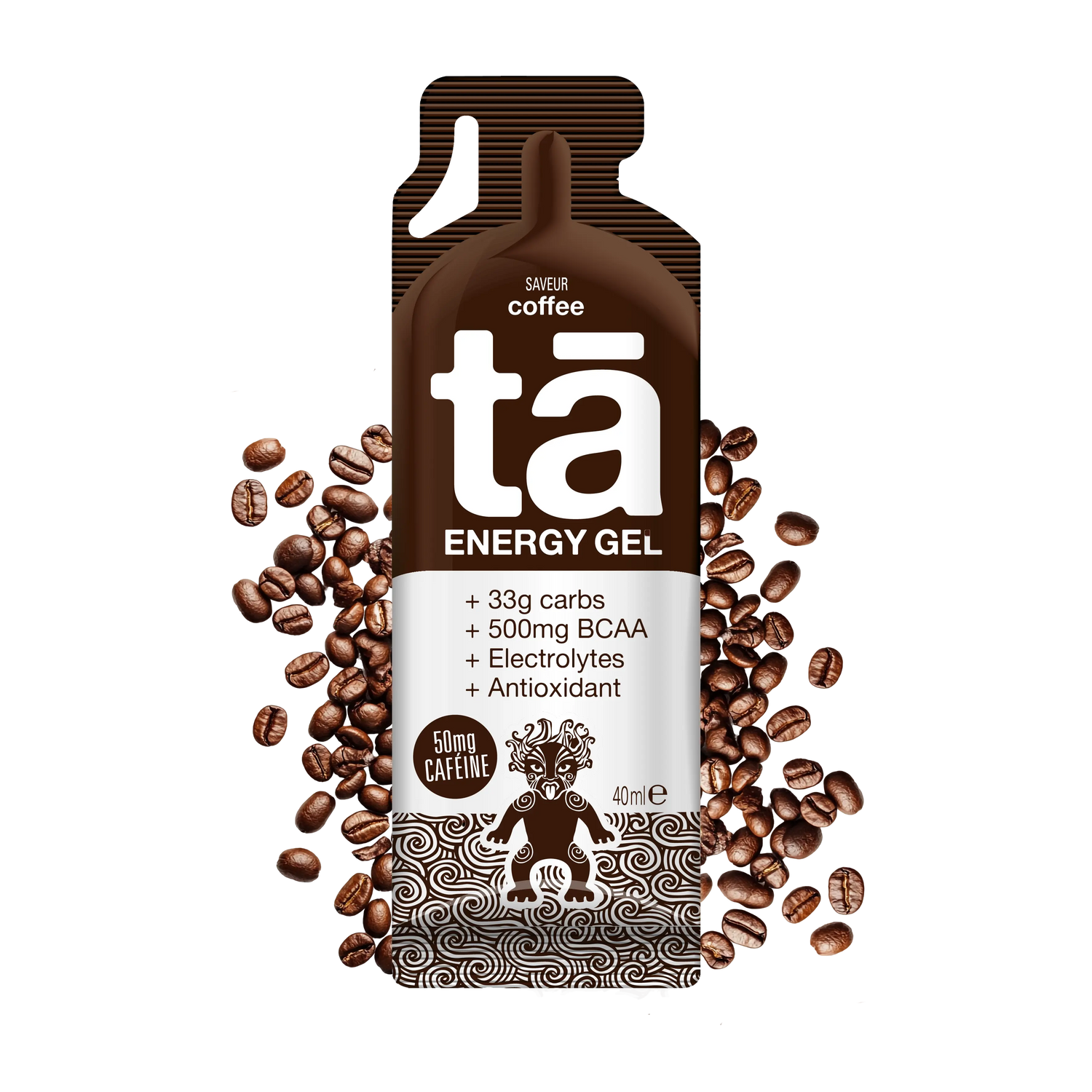 Gel énergétique 40ml saveur café