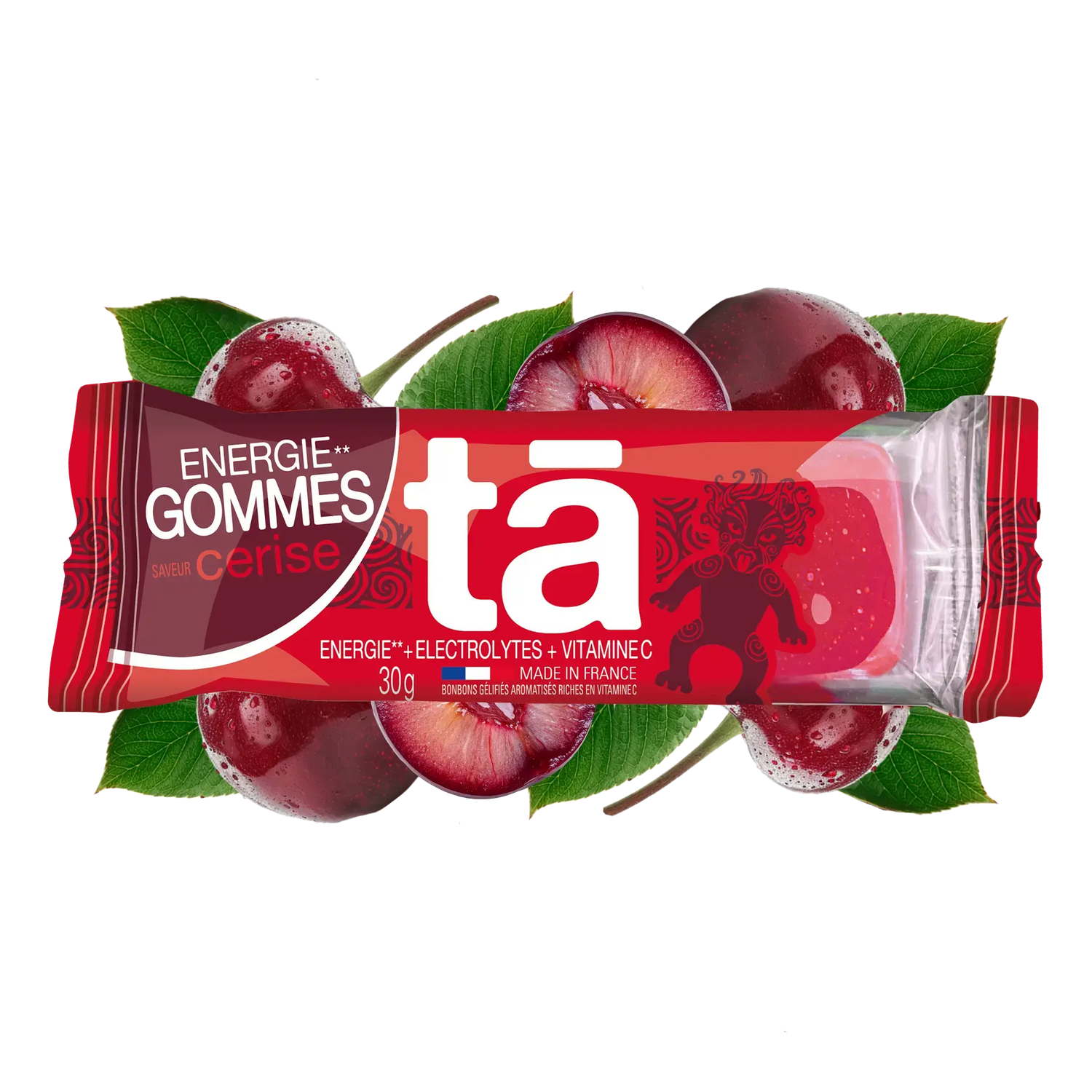 Gommes énergétiques 30g saveur cerise