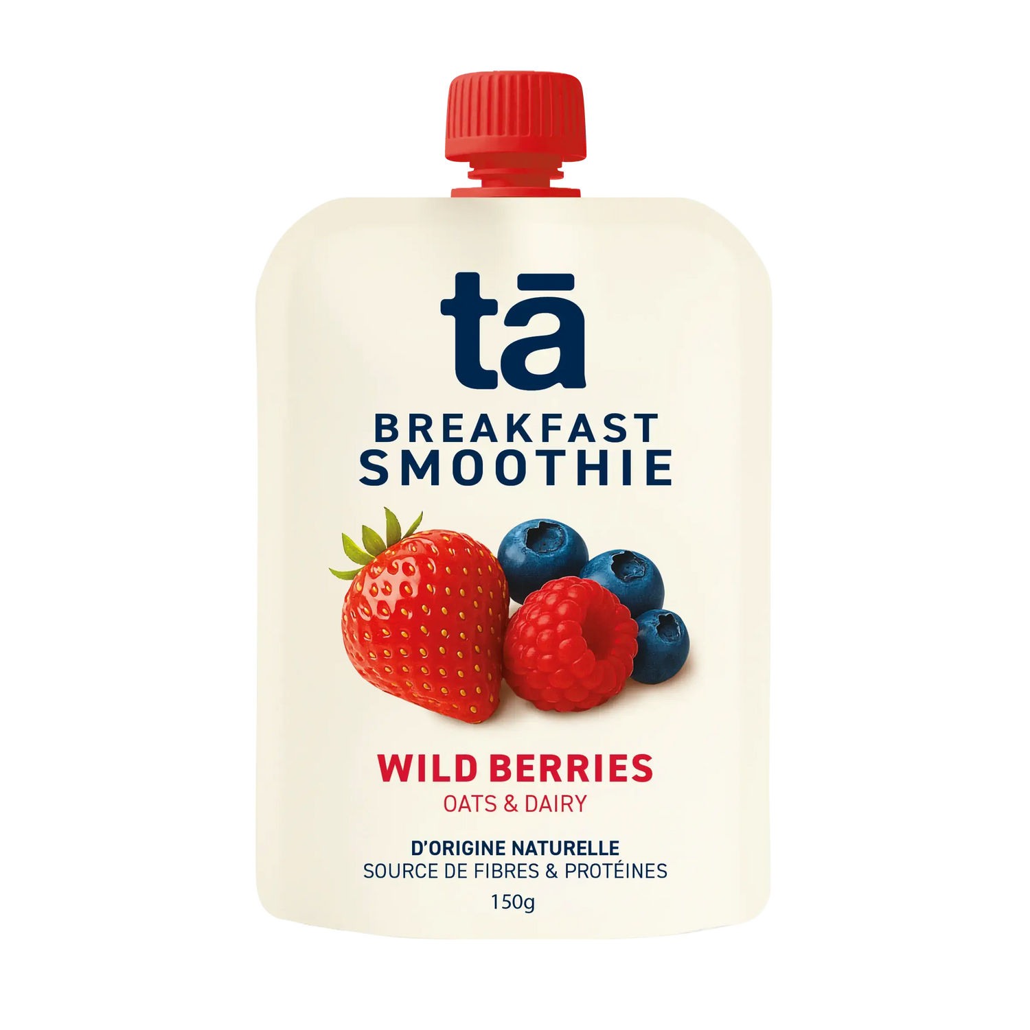 Smoothie petit-déjeuner 150g saveur fruits des bois