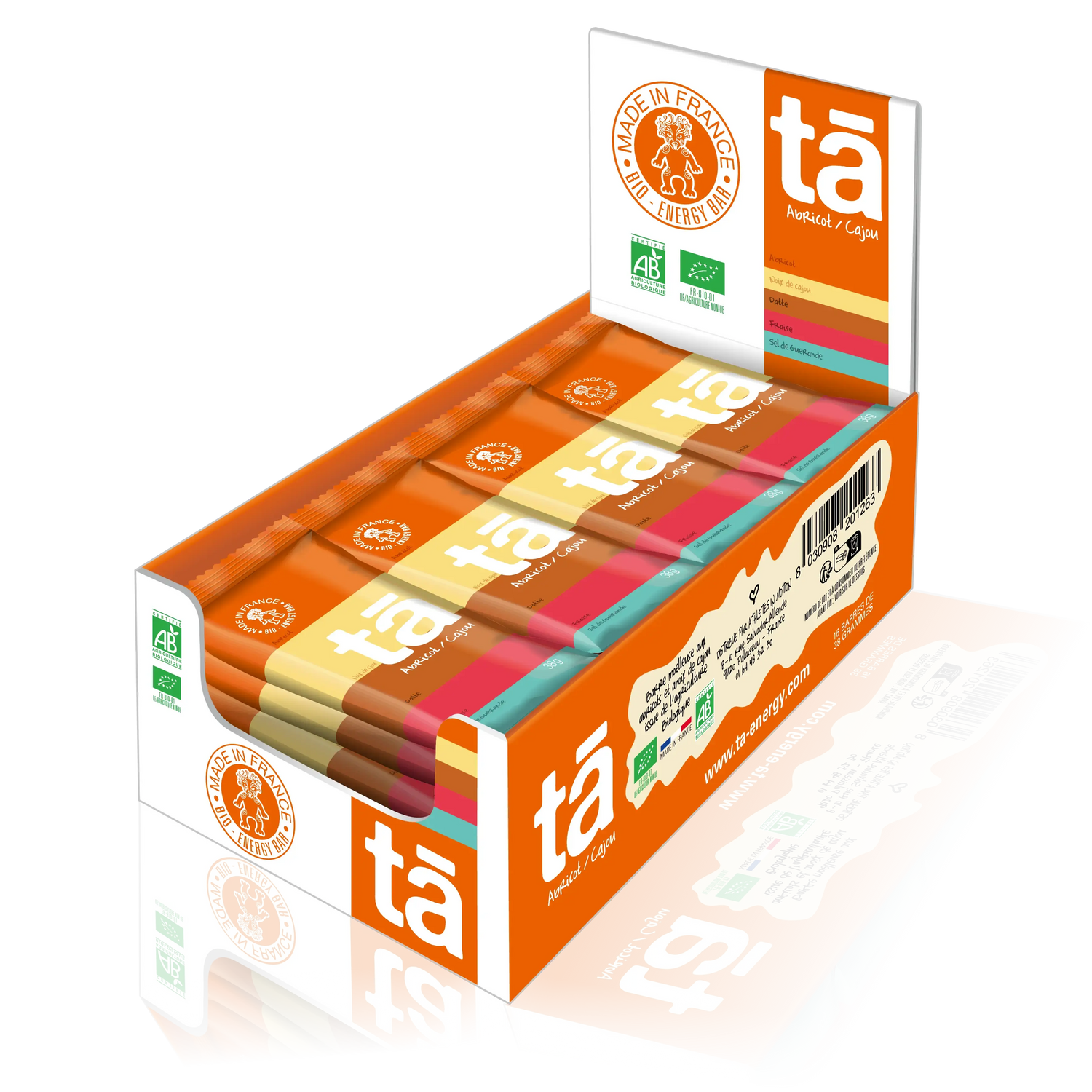 ÉNERGIE BARRES BIO Tā Energy