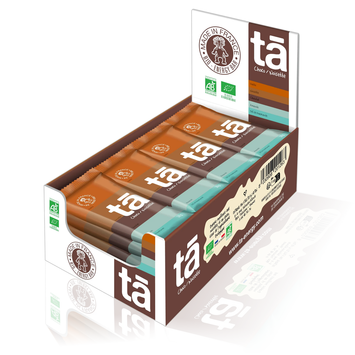 ÉNERGIE BARRES BIO Tā Energy
