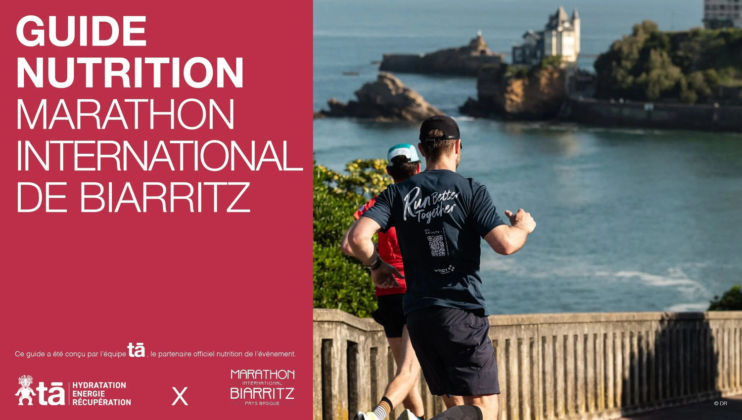 Guide Nutrition Marathon international de Biarritz Tā Energy