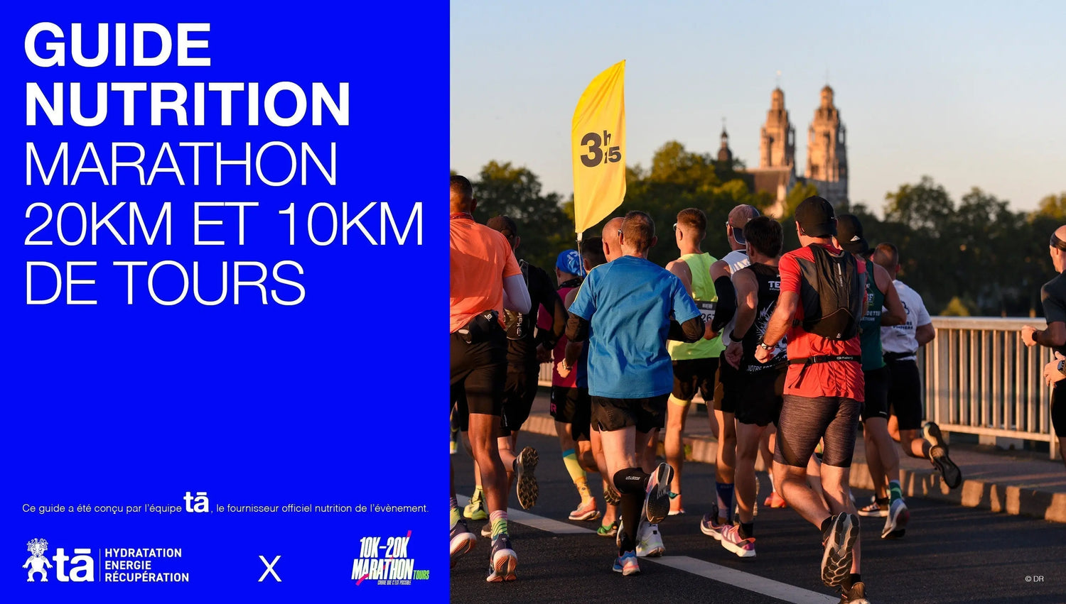 Guide Nutrition Marathon, 20km et 10k de Tours 2025 Tā Energy
