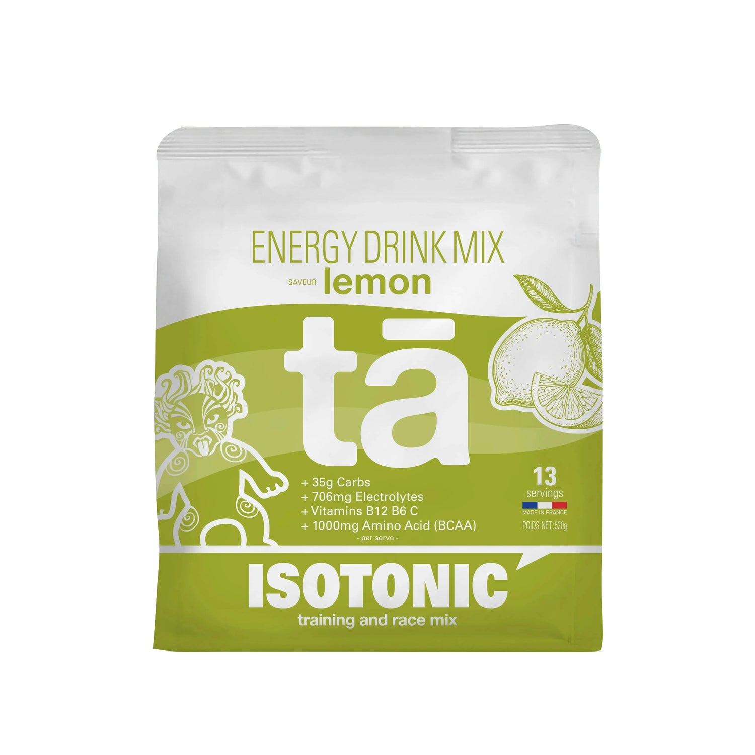 Boisson isotonique saveur citron