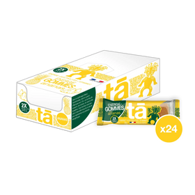 Boite de 24 gommes énergétiques 30g saveur ananas