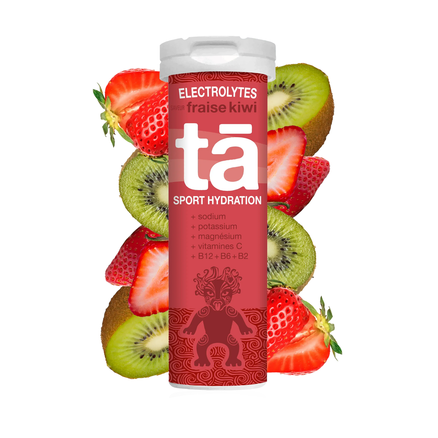 ELECTROLYTES fraise kiwi Tā Energy