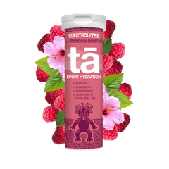 ELECTROLYTES framboise hibiscus Tā Energy