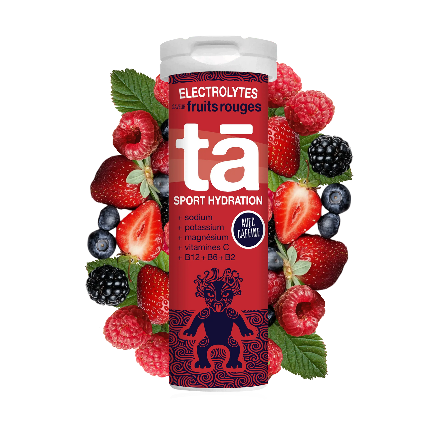 ELECTROLYTES fruits rouges Tā Energy