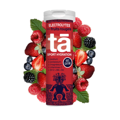 ELECTROLYTES fruits rouges Tā Energy