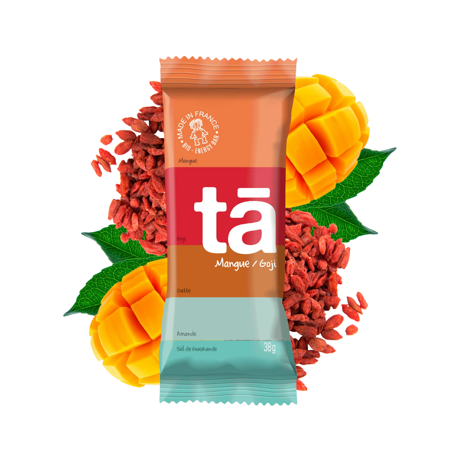ÉNERGIE BARRES BIO mangue goji Tā Energy