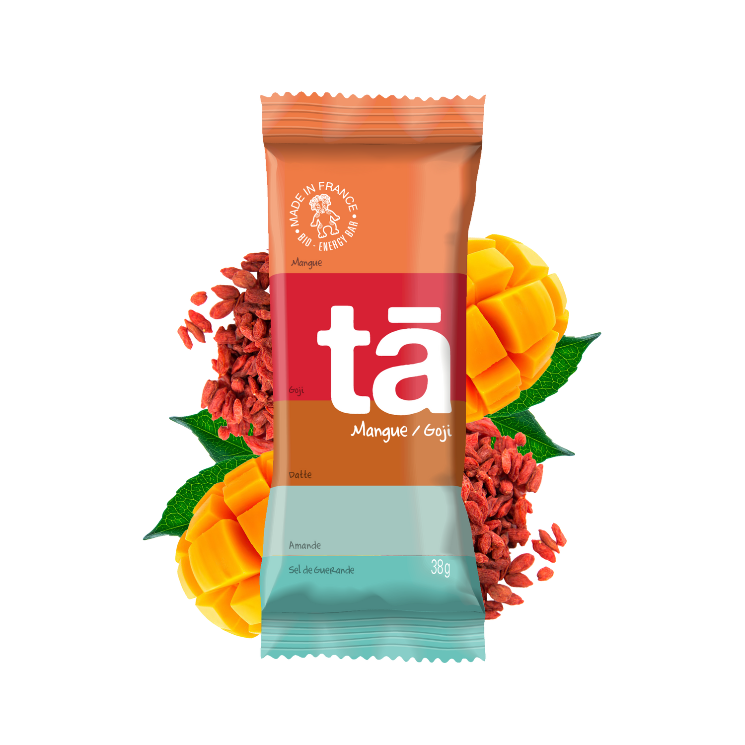 ÉNERGIE BARRES BIO mangue goji Tā Energy