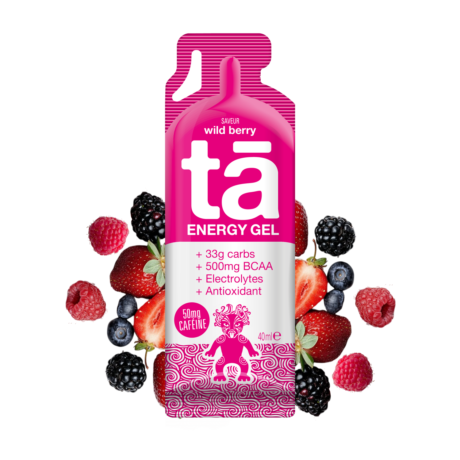 ÉNERGIE GELS wild berry Tā Energy