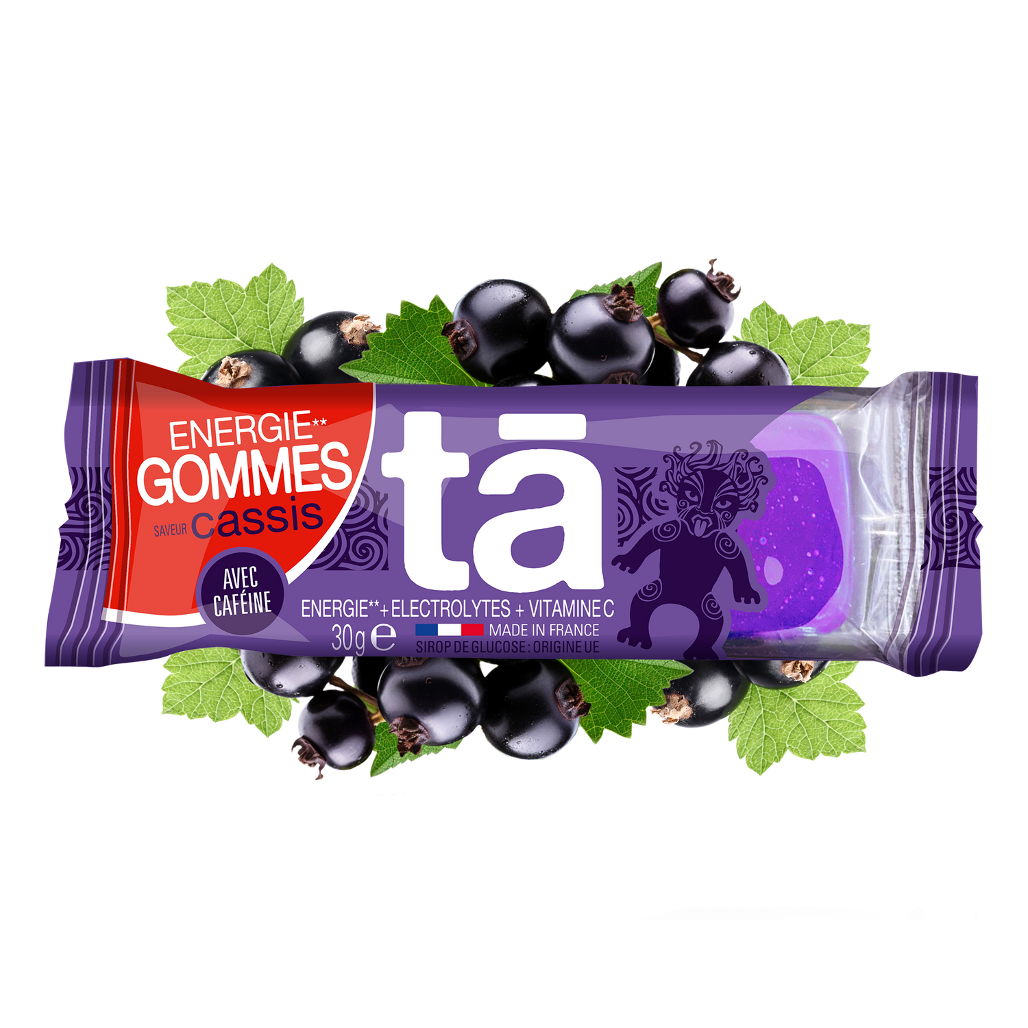 ÉNERGIE GOMMES cassis Tā Energy