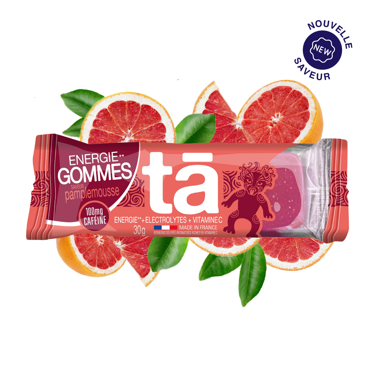 ÉNERGIE GOMMES pamplemousse Tā Energy