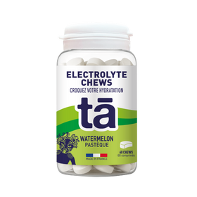 Électrolytes à croquer 60 pastilles saveur pastèque