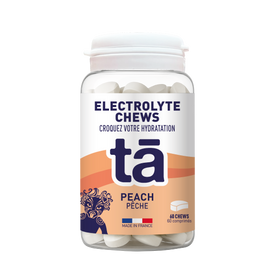 Électrolytes à croquer 60 pastilles saveur pêche