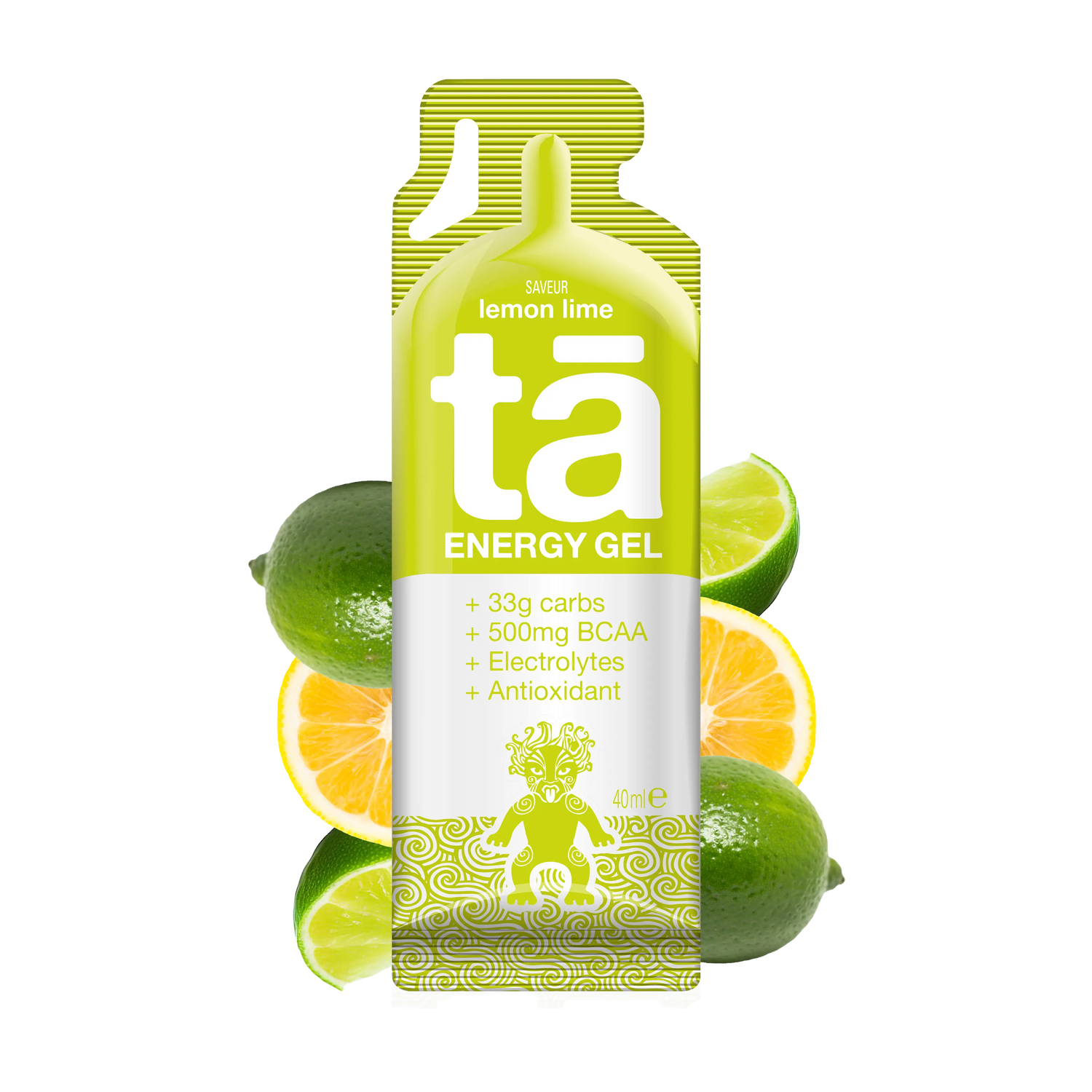 Gel énergétique 40ml saveur citron citron vert