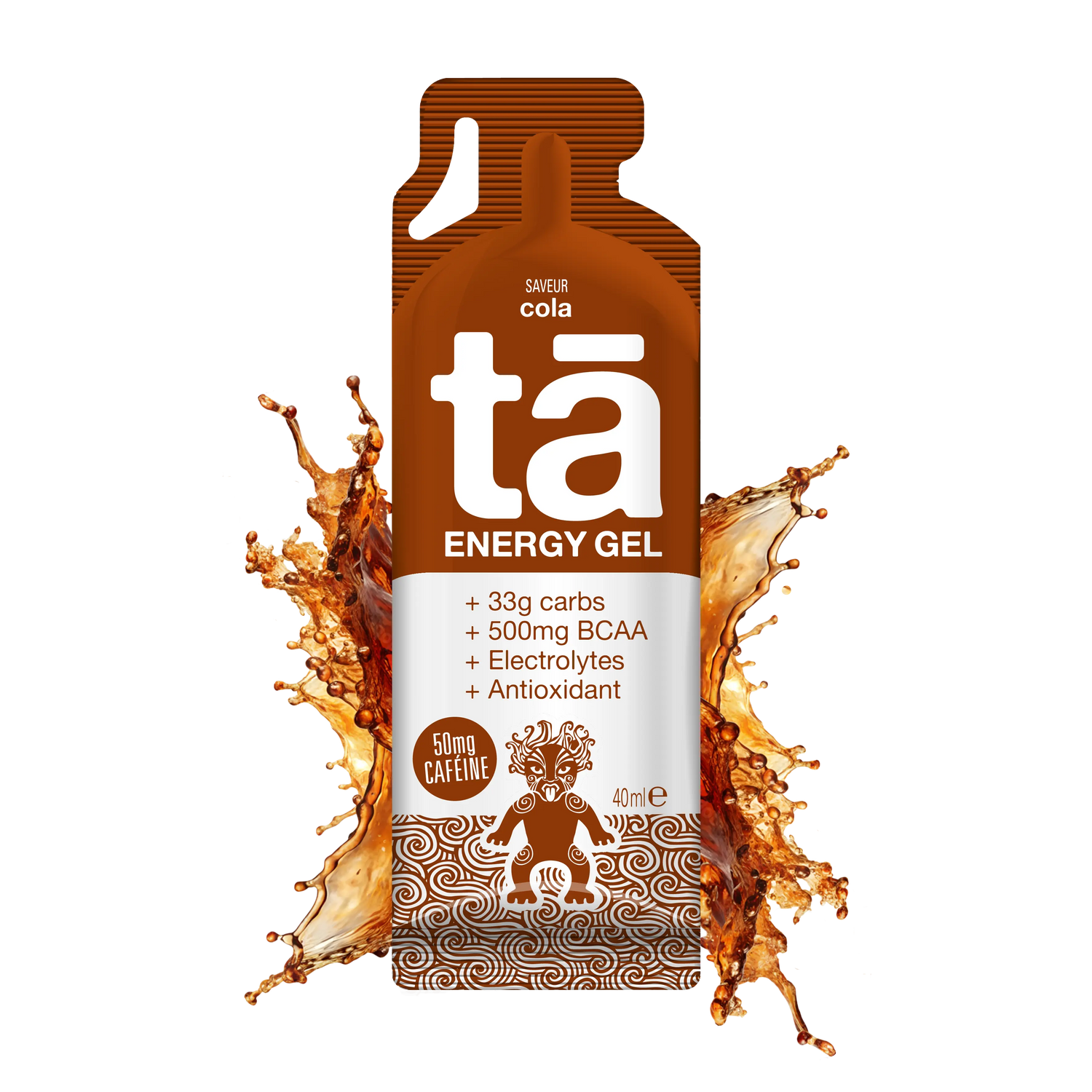 Gel énergétique 40ml saveur cola