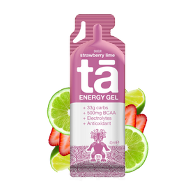 Gel énergétique 40ml saveur fraise citron vert