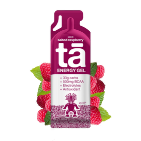 Gel énergétique 40ml saveur framboise salé