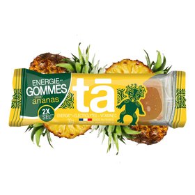 Gommes énergétiques 30g saveur ananas