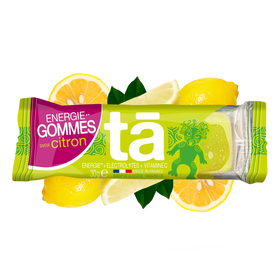 Gommes énergétiques 30g saveur citron