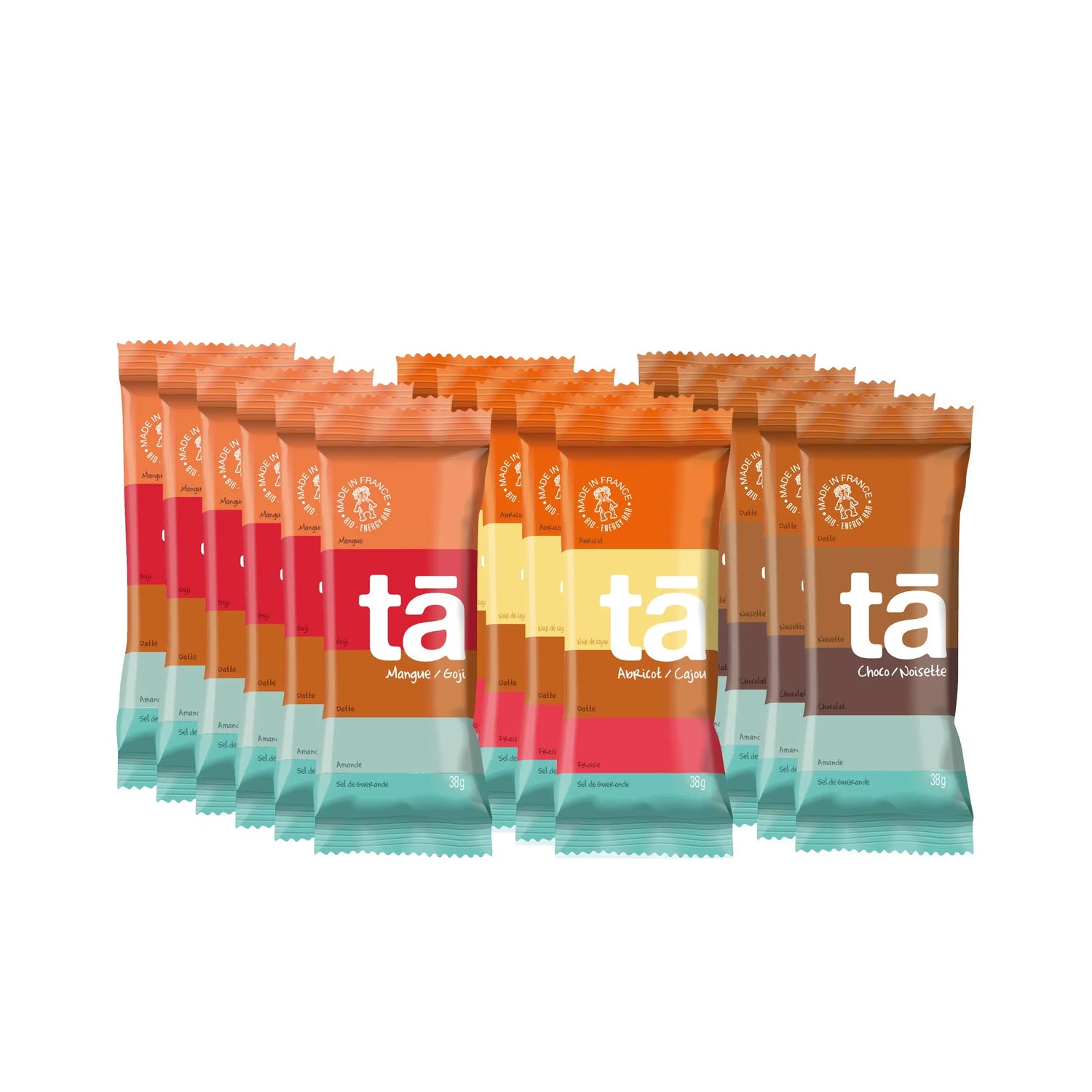 PACK MIXED 16 BARRES Tā Energy