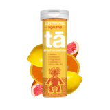 Pastilles d'électrolytes saveur agrume