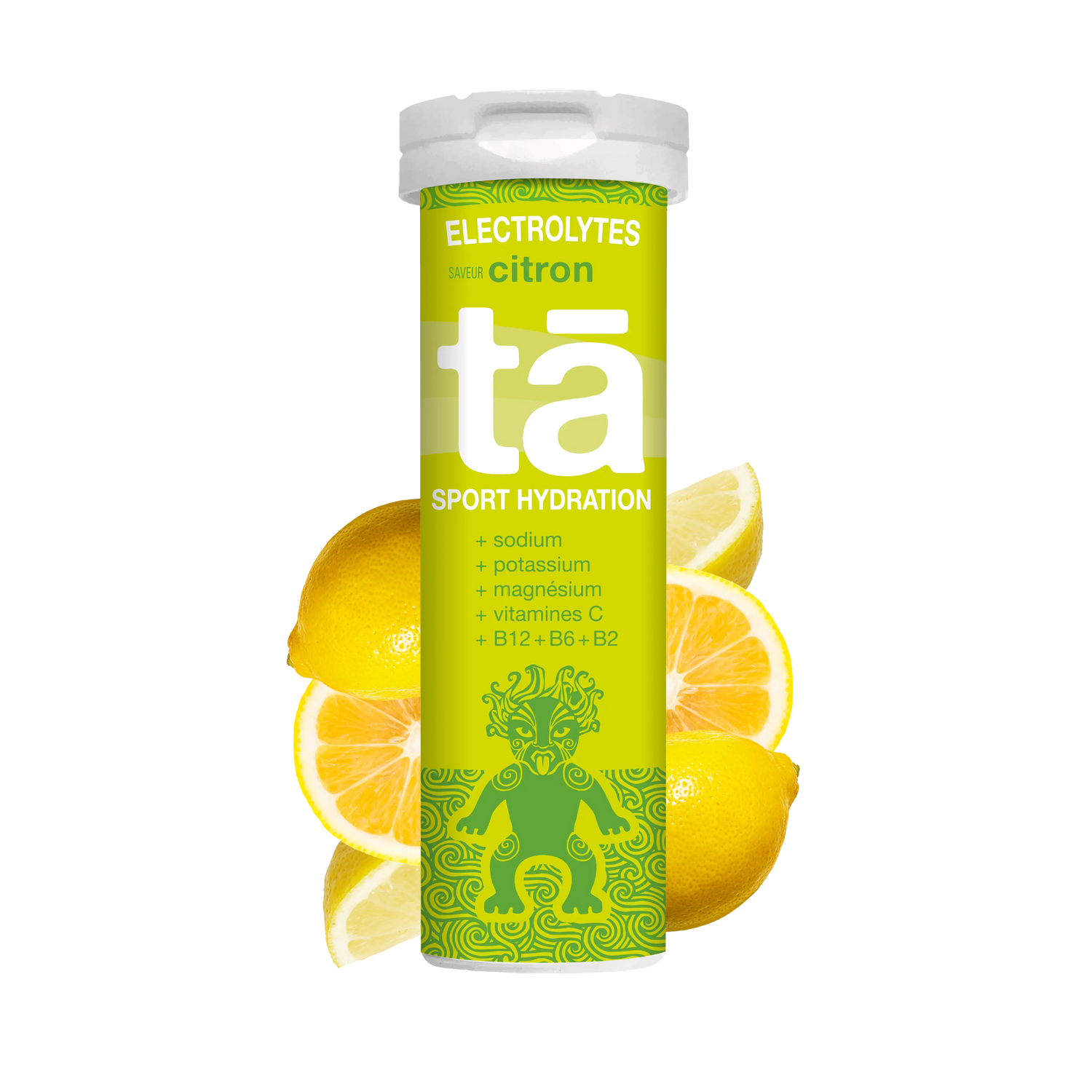 Pastilles d'électrolytes saveur citron
