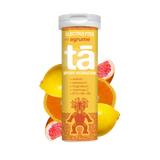 Pastilles d'électrolytes saveur agrume