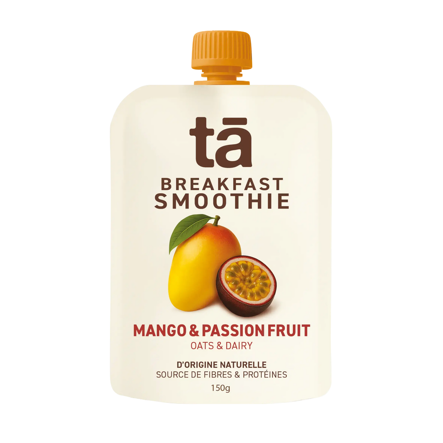 Smoothie petit-déjeuner 150g saveur mangue passion
